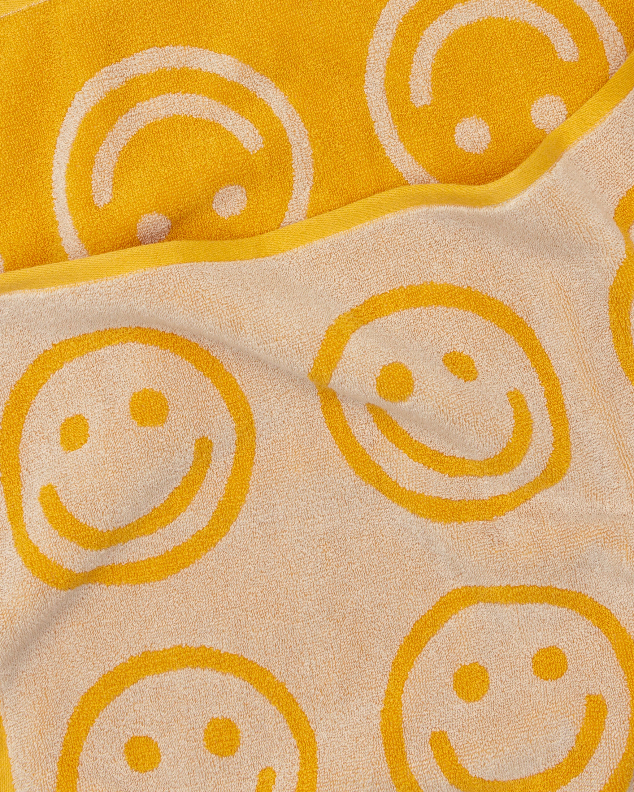 Happy Marigold Bath Towel | BAGGU | Towels