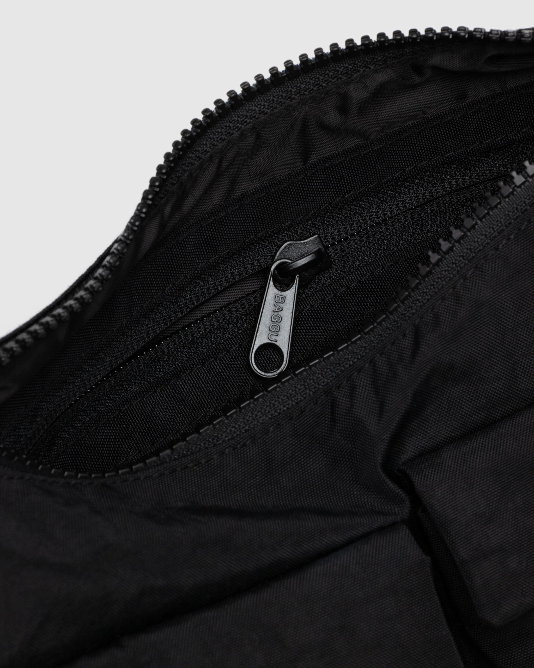 Black Cargo Shoulder Bag