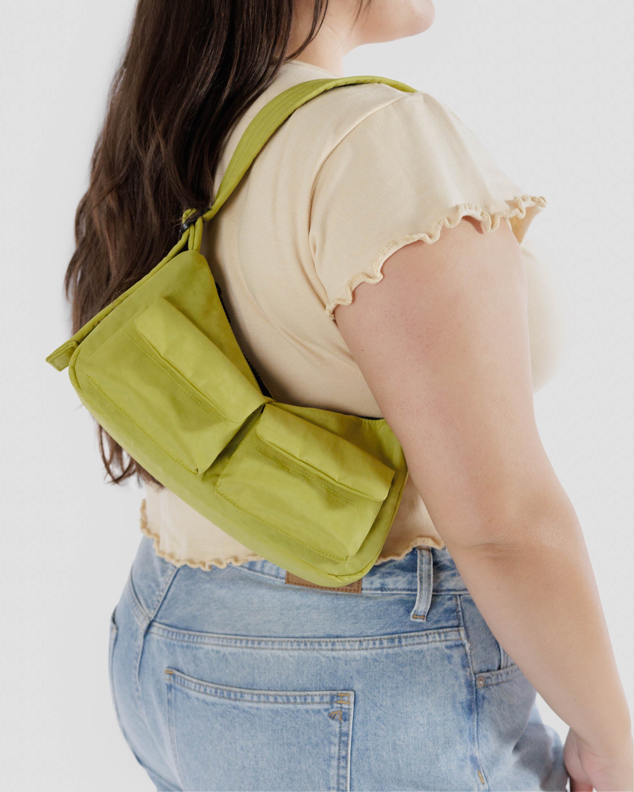 Lemongrass Cargo Shoulder Bag