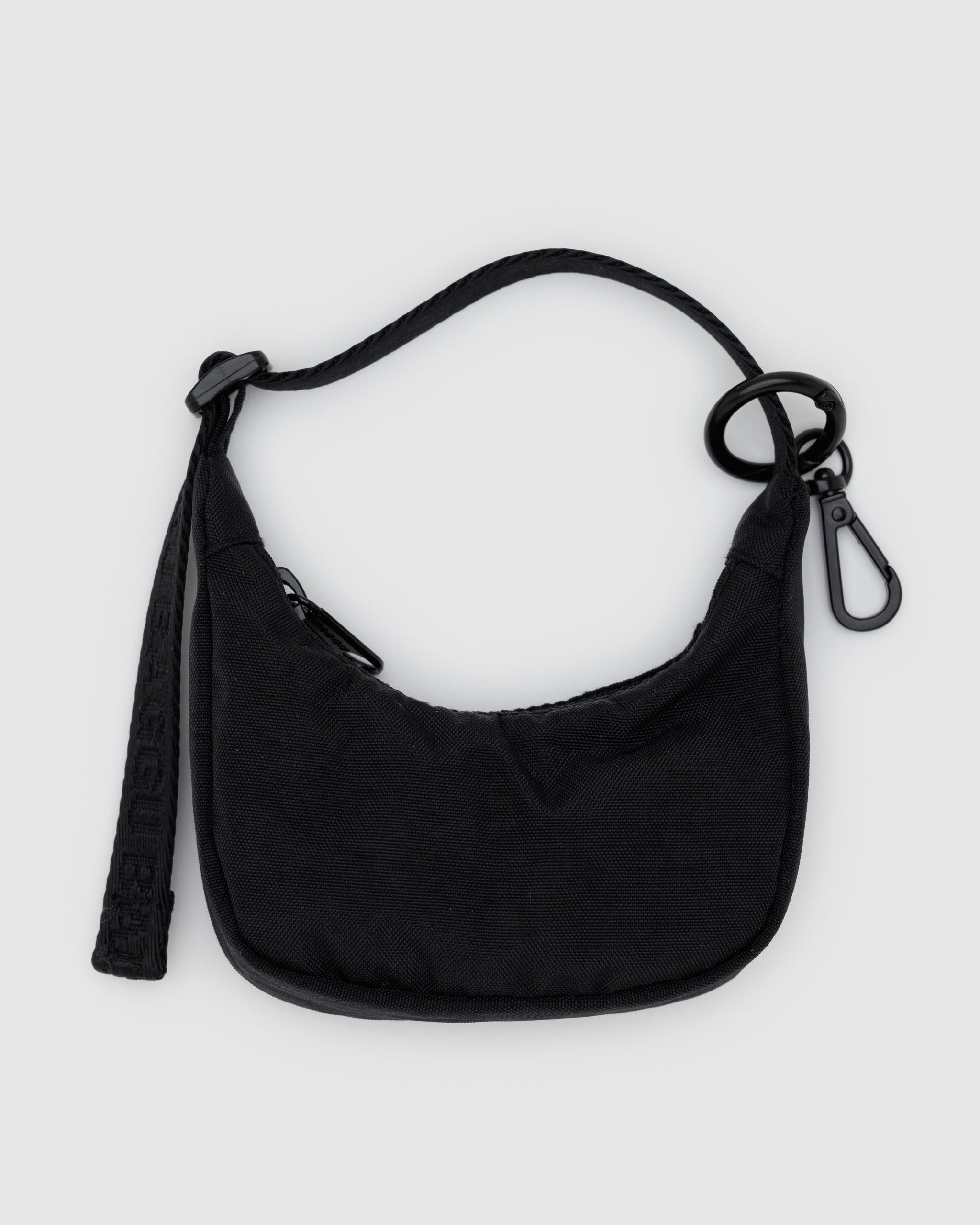 BAGGU Black Crescent Bag Charm