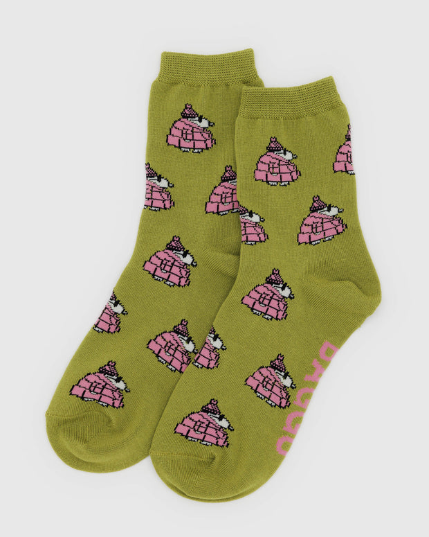 Snoopy Crew Sock