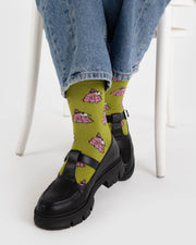 Snoopy Crew Sock