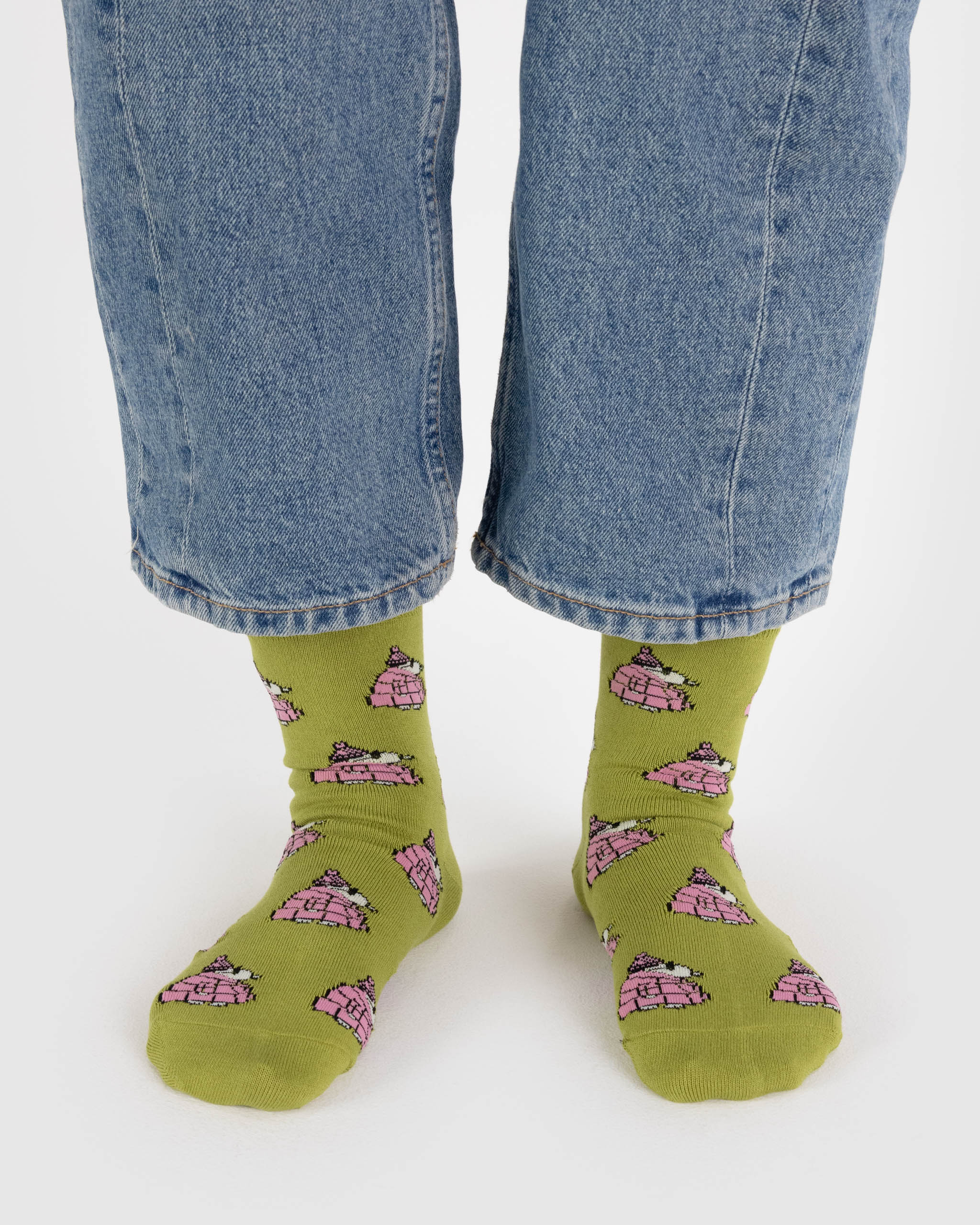 Snoopy Crew Sock