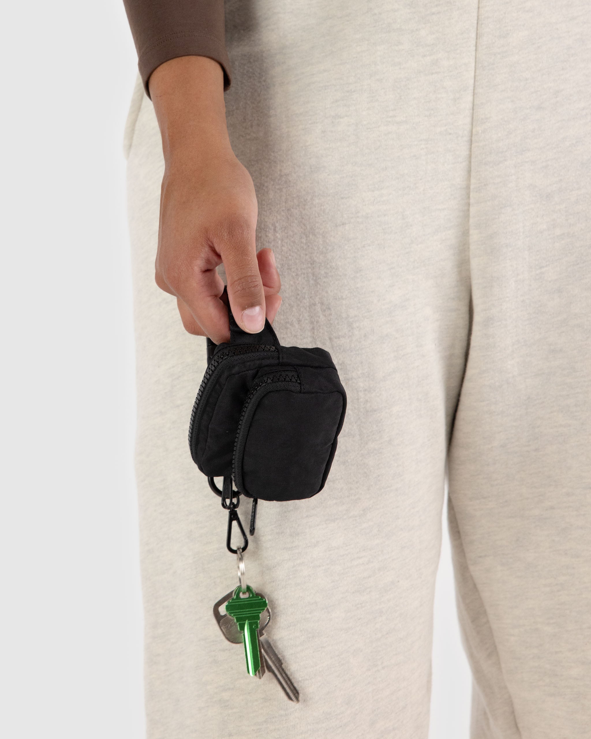 BAGGU Black Bum Bag / Fanny Pack Charm