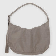 A large Crescent Bag from BAGGU in Dove. 