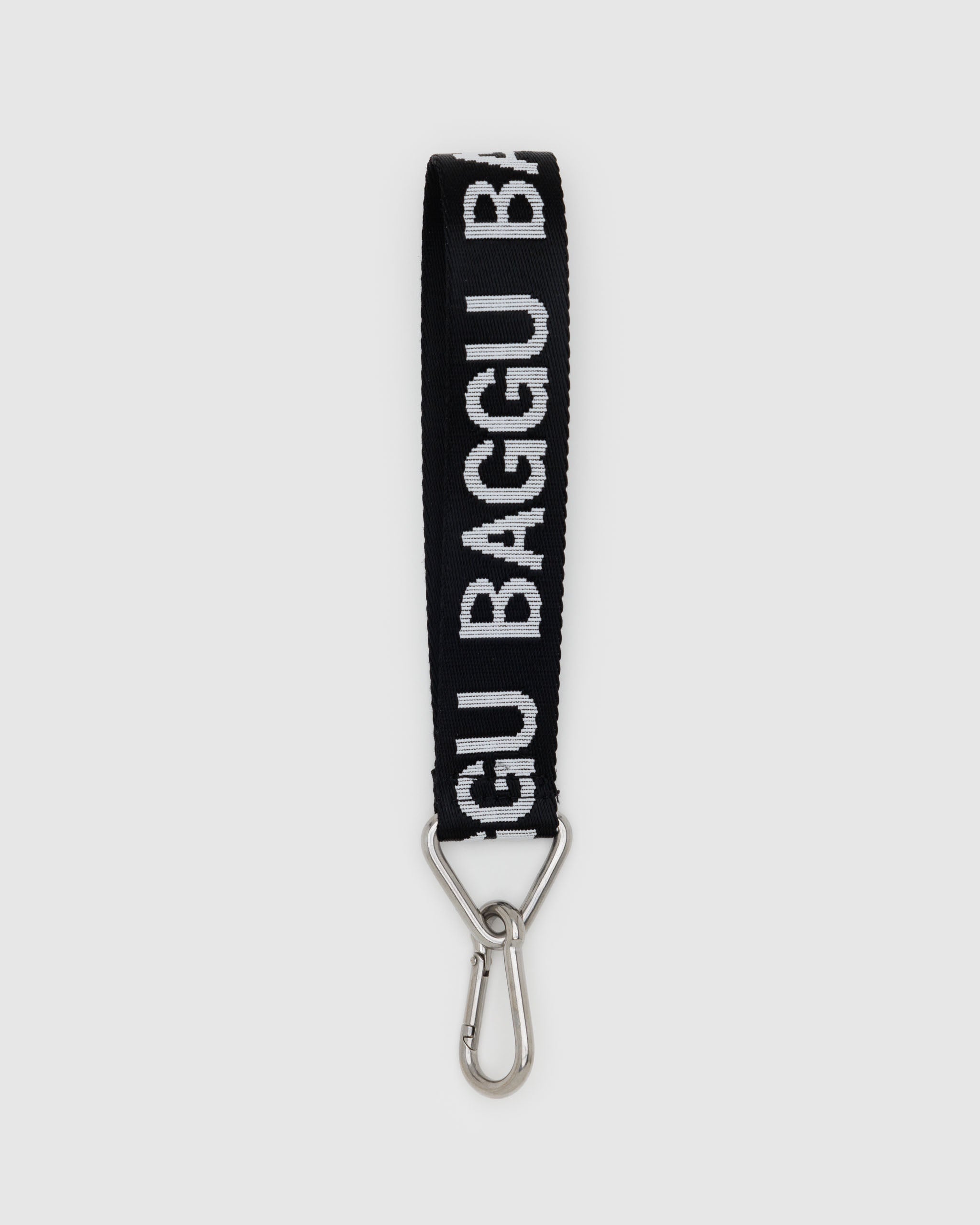 Baggu Black and White Logo popular Keychain