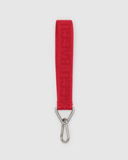 A BAGGU Keychain in Red