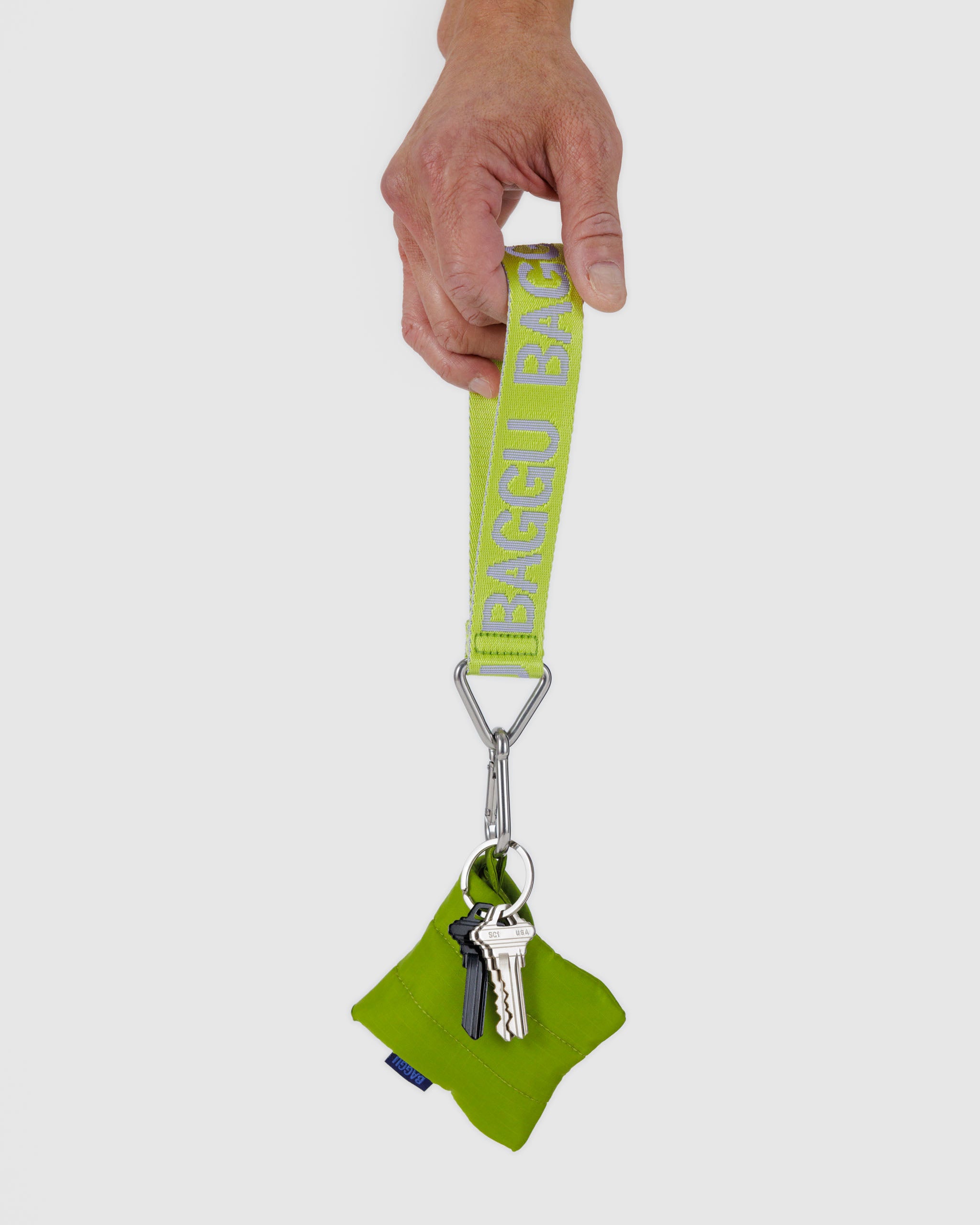 Citron Logo Keychain | BAGGU | Keychains + Key Rings