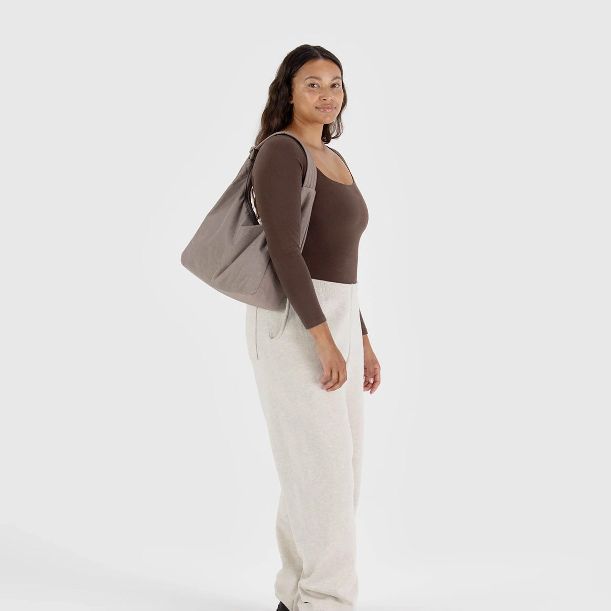 Dove Nylon Shoulder Bag