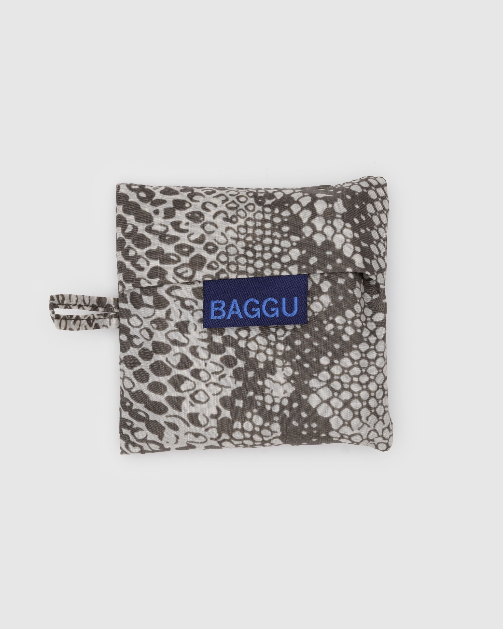 Snakeskin Baby Baggu | BAGGU | Shopping Tote Bag