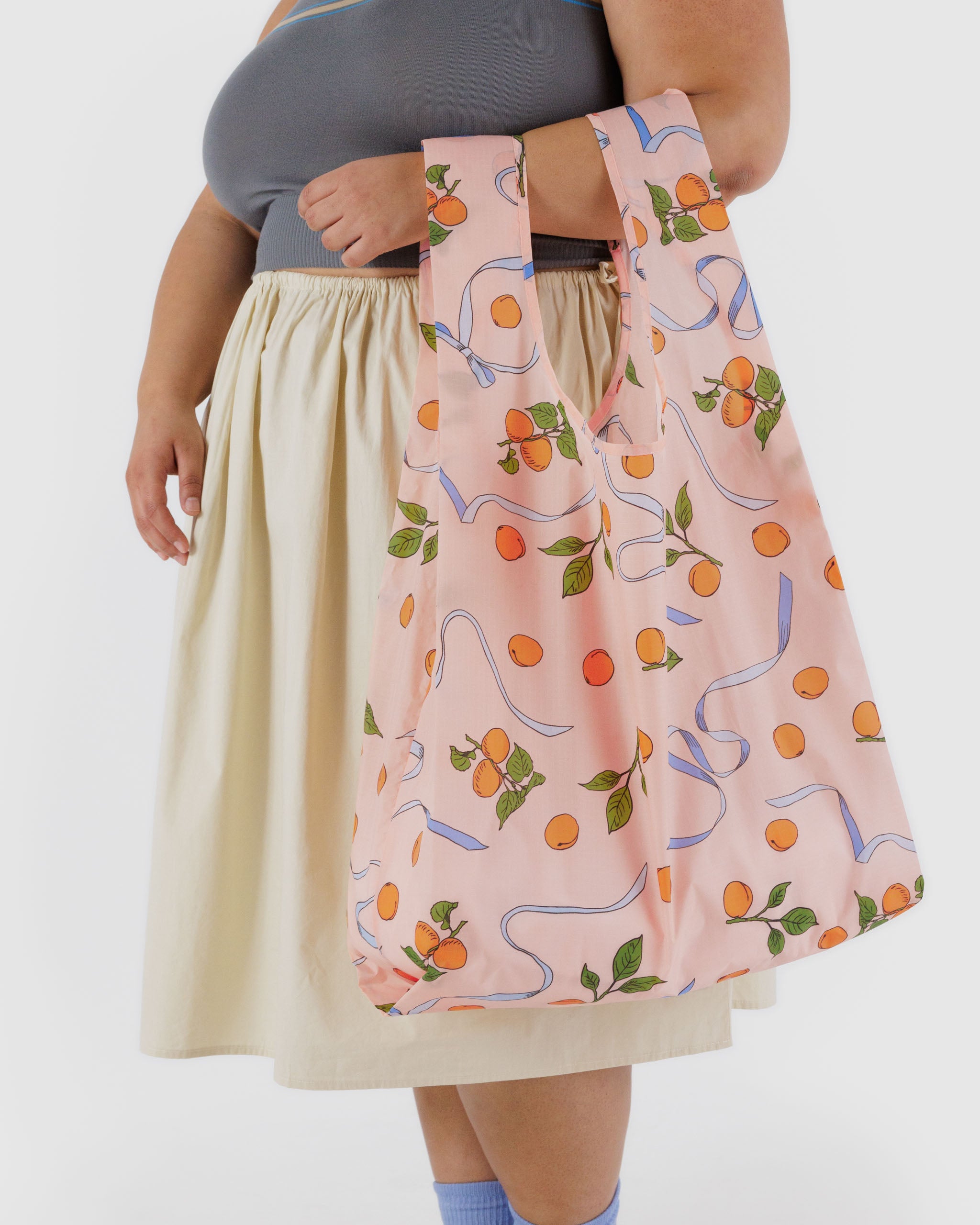 Apricots & Ribbons Big BAGGU | BAGGU | Shopping Tote Bag