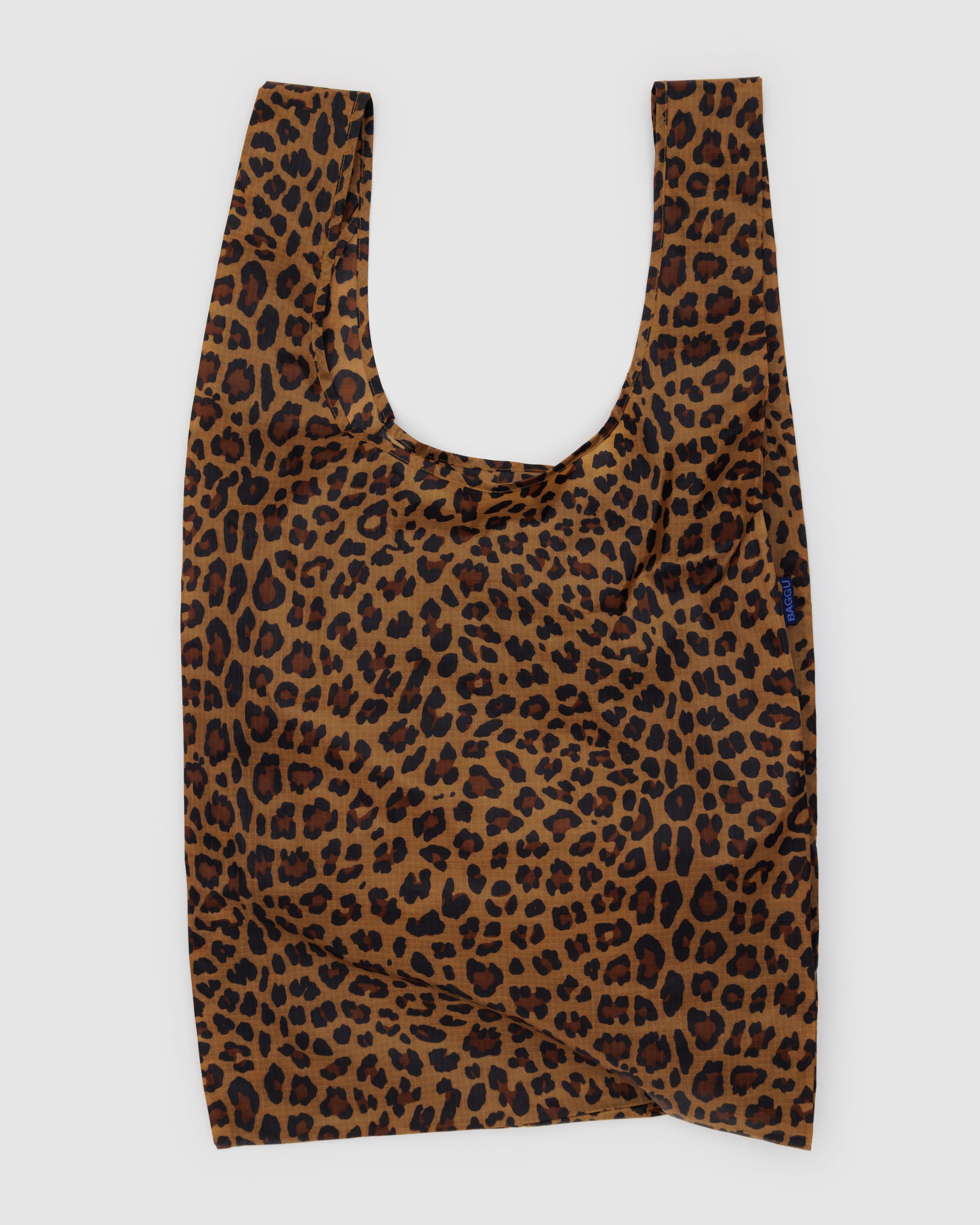 Leopard Print Big BAGGU | BAGGU | Shopping Tote Bag