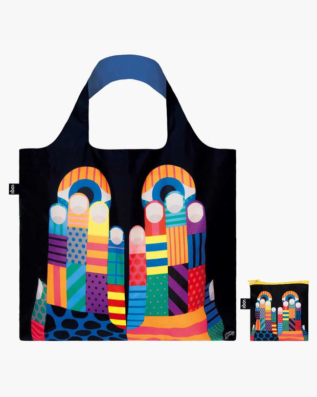 LOQI | Don't Look Now CRAIG & KARL Recycled Bag | Shopping Tote Bag