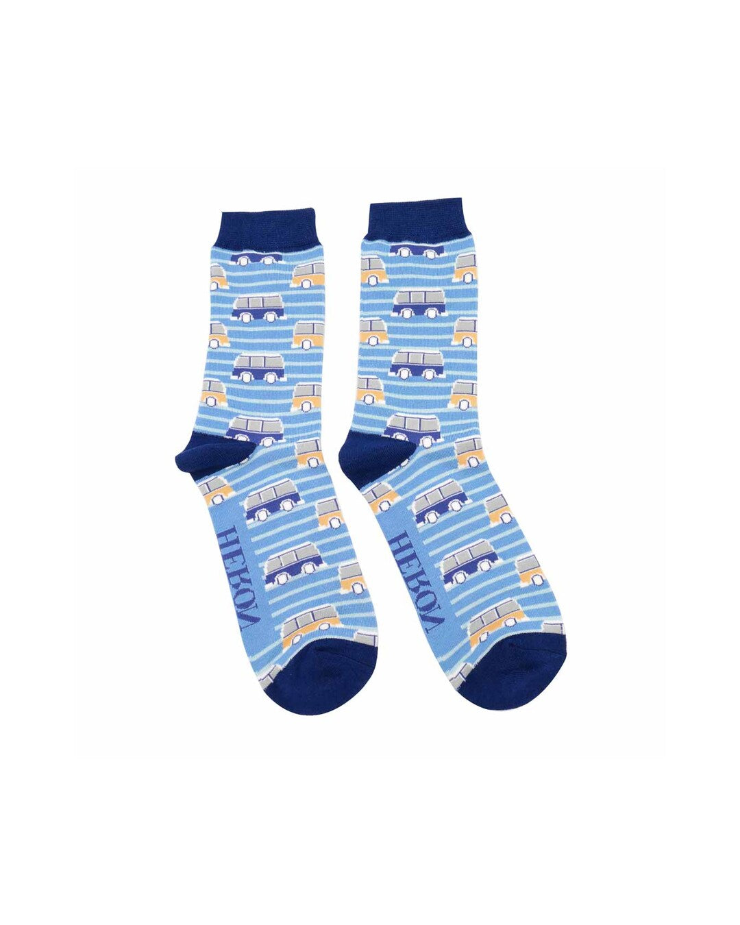 Camper Van (blue or grey) Men's Socks