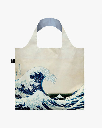 LOQI | The Great Wave by Katsushika Hokusai Recycled Bag | Shopping Tote Bag