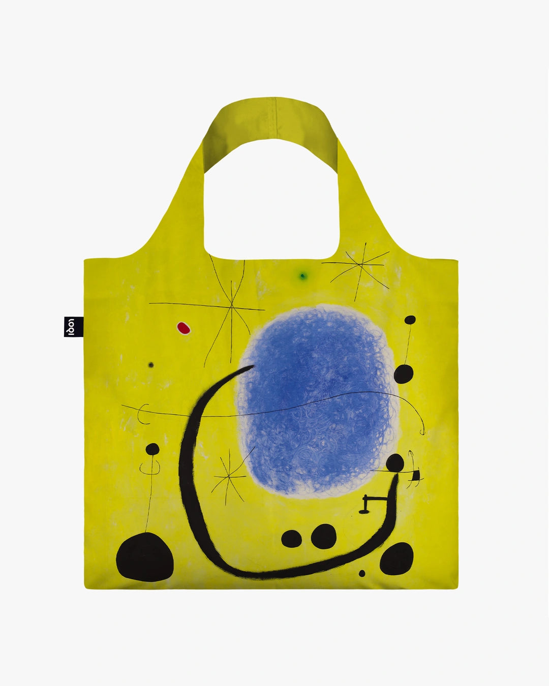 LOQI | Gold of Azure by Joan Miró Recycled Bag | Shopping Tote Bag