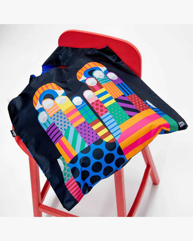 LOQI | Don't Look Now CRAIG & KARL Recycled Bag | Shopping Tote Bag