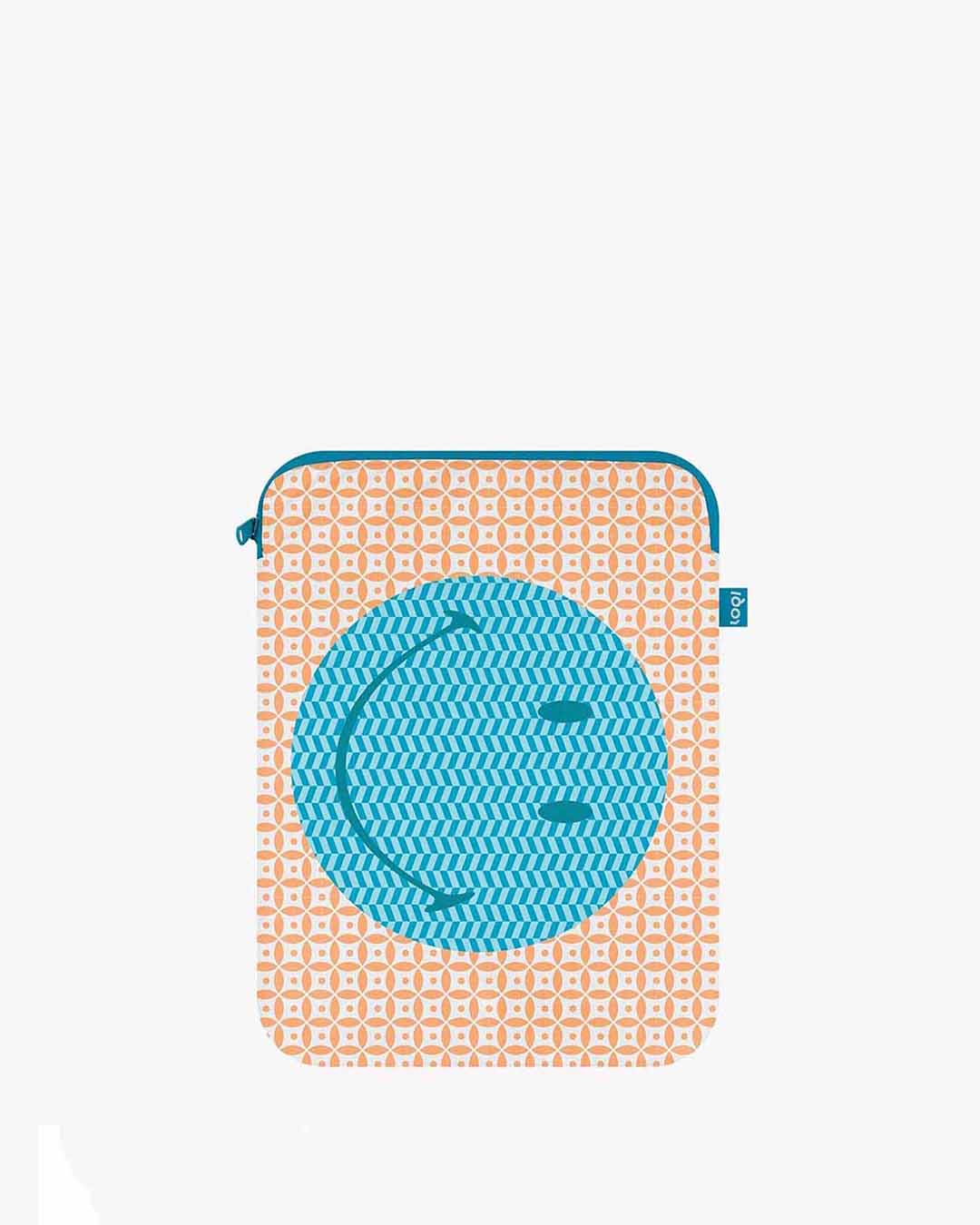 Geometric SMILEY Laptop Sleeve 26 x 36cm (10.2" × 14.1")