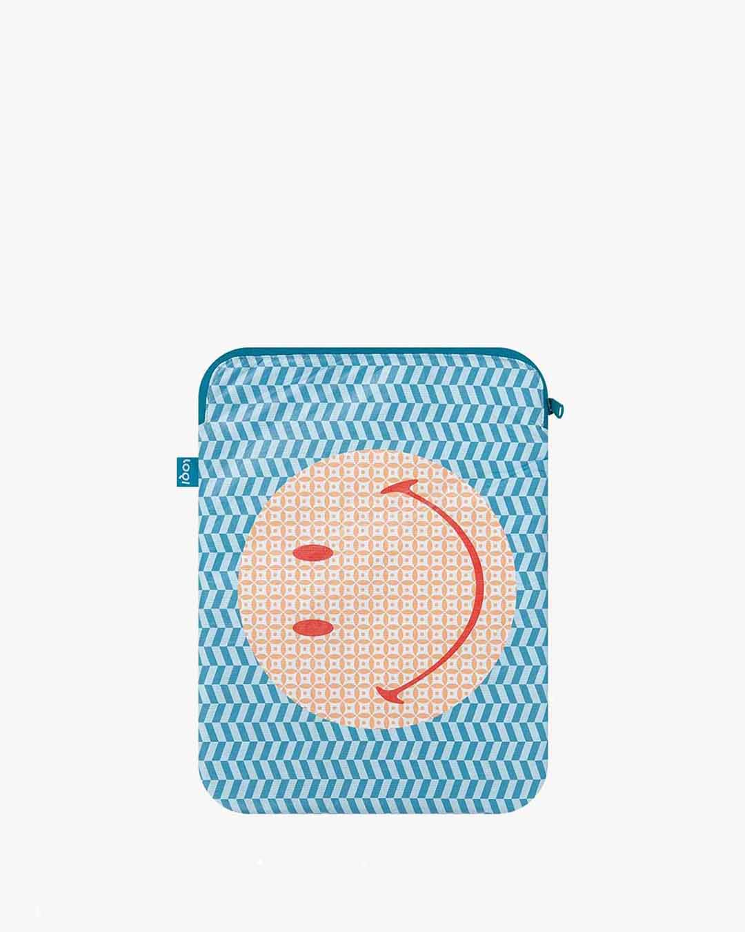 Geometric SMILEY Laptop Sleeve 26 x 36cm (10.2" × 14.1")