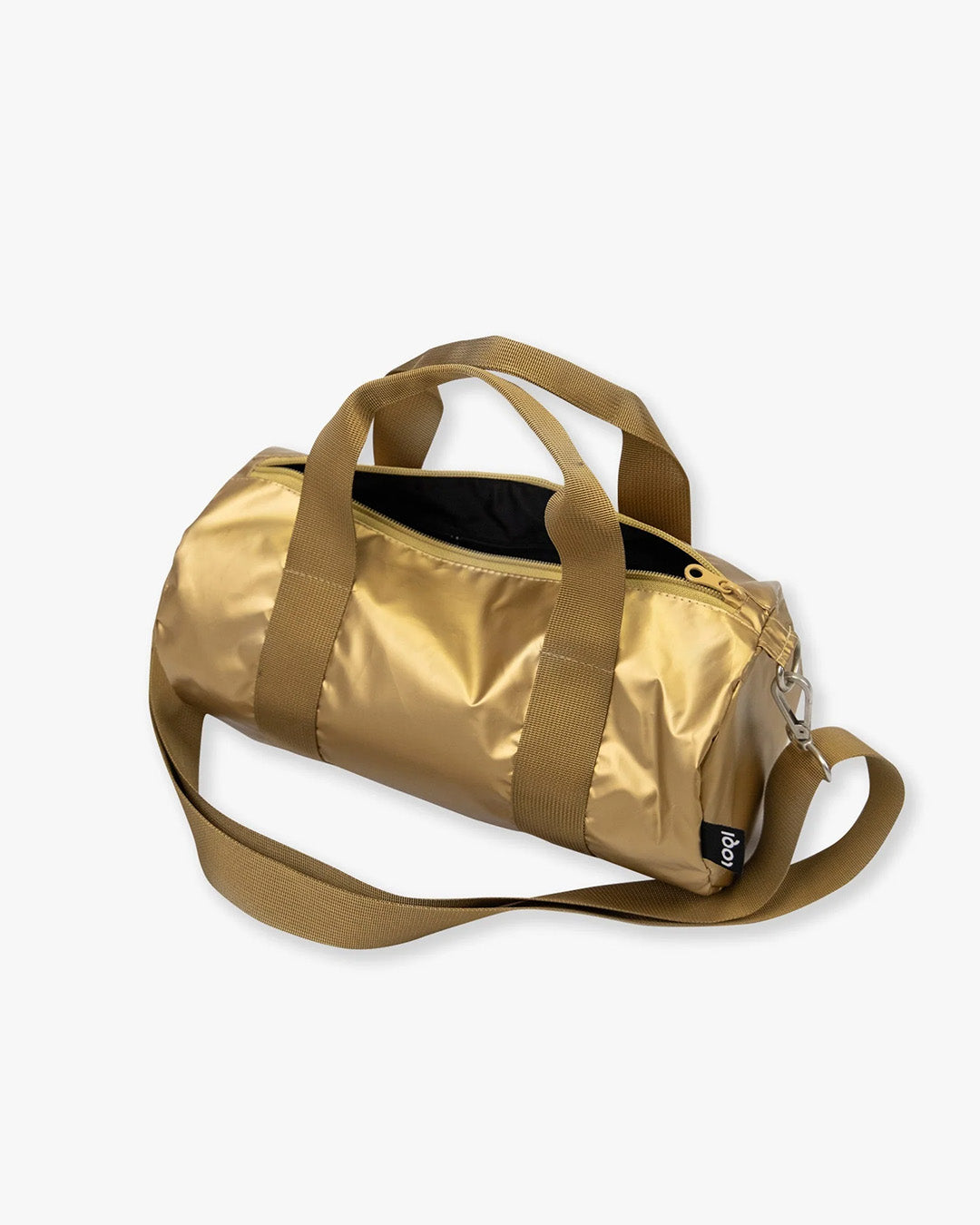 Metallic Matt Gold Mini Weekender Bag