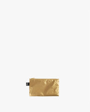 LOQI | Metallic Gold, Silver and Rose Gold Zip Pockets | Packing + Organising