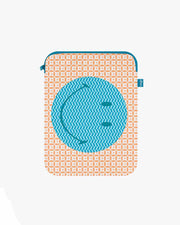 LOQI | Geometric SMILEY 13" Laptop Cover | Laptop Sleeve