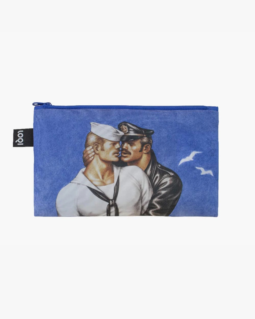 LOQI | Day & Night, Bon Voyage by TOM OF FINLAND Zip Pockets | Packing + Organising