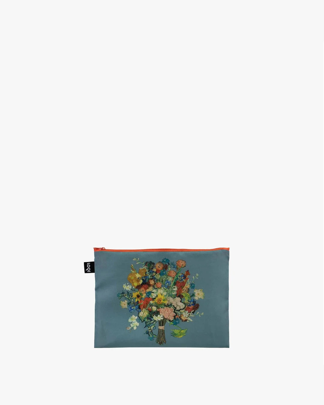 LOQI | Bouquet & Flower VAN GOGH Museum Recycled Zip Pockets | Packing + Organising