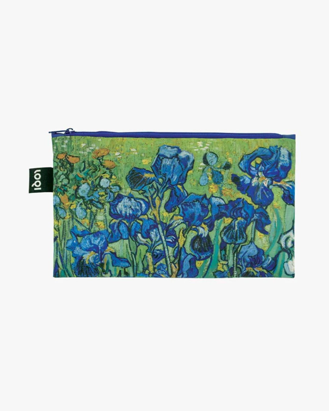 LOQI | The Starry Night, A Wheatfield & Irises by VAN GOGH Zip Pockets | Packing + Organising