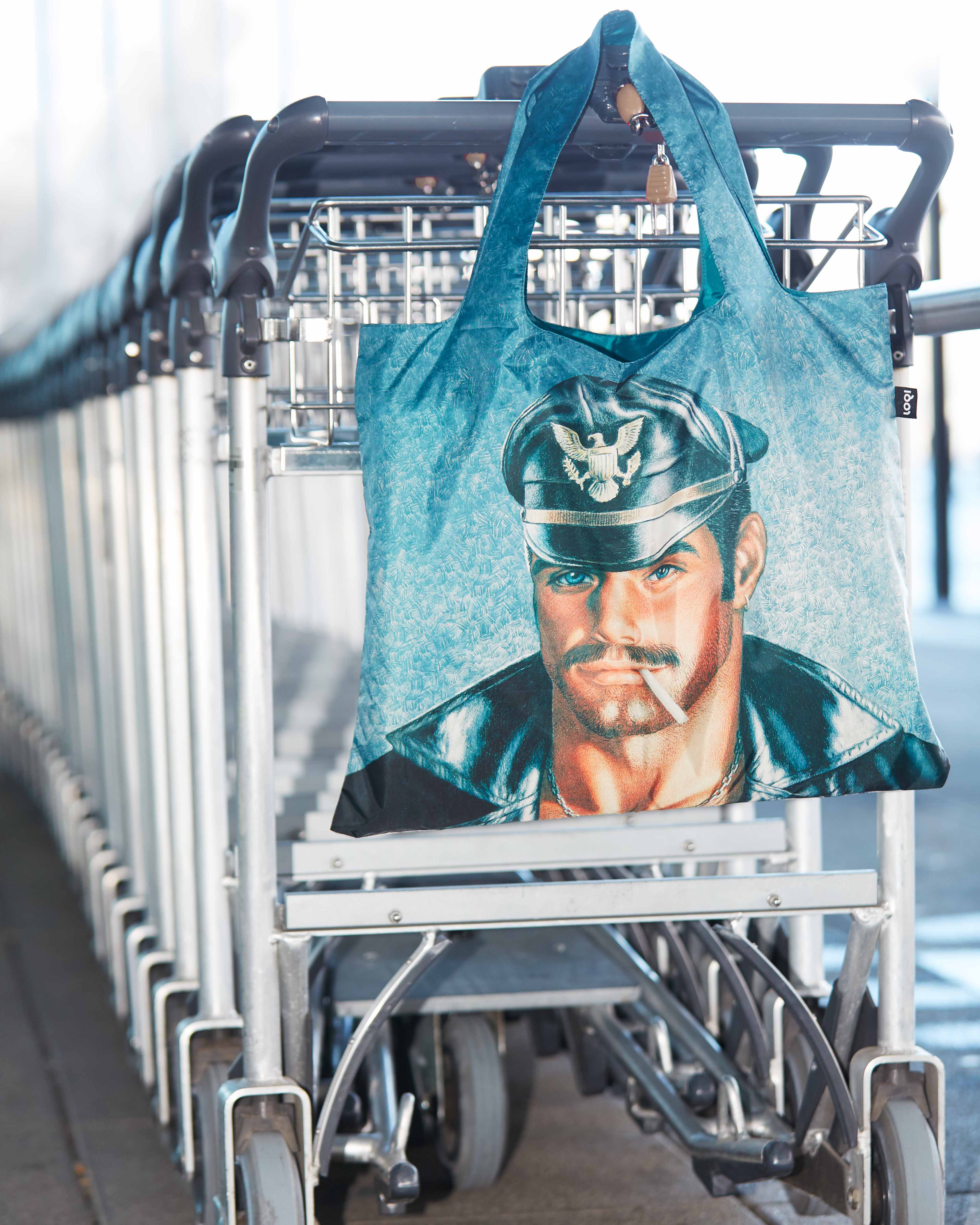 LOQI | Day & Night by TOM OF FINLAND Recycled Bag | Shopping Tote Bag