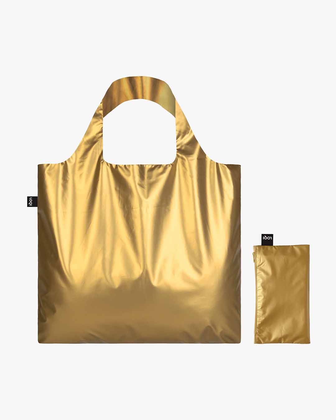 Metallic Matt Gold Reusable Bag