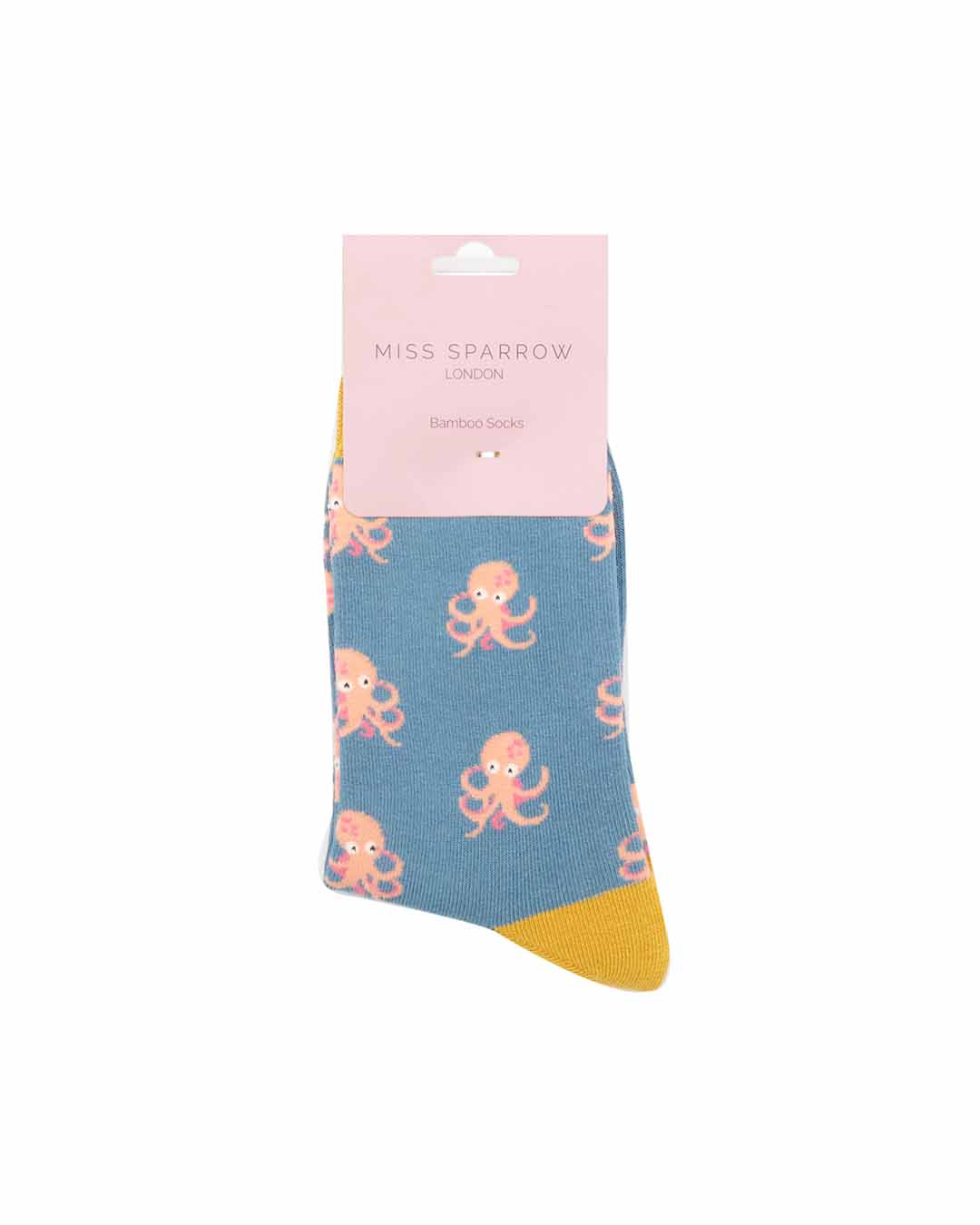 Little Octopus Women's Socks Denim | Miss Sparrow