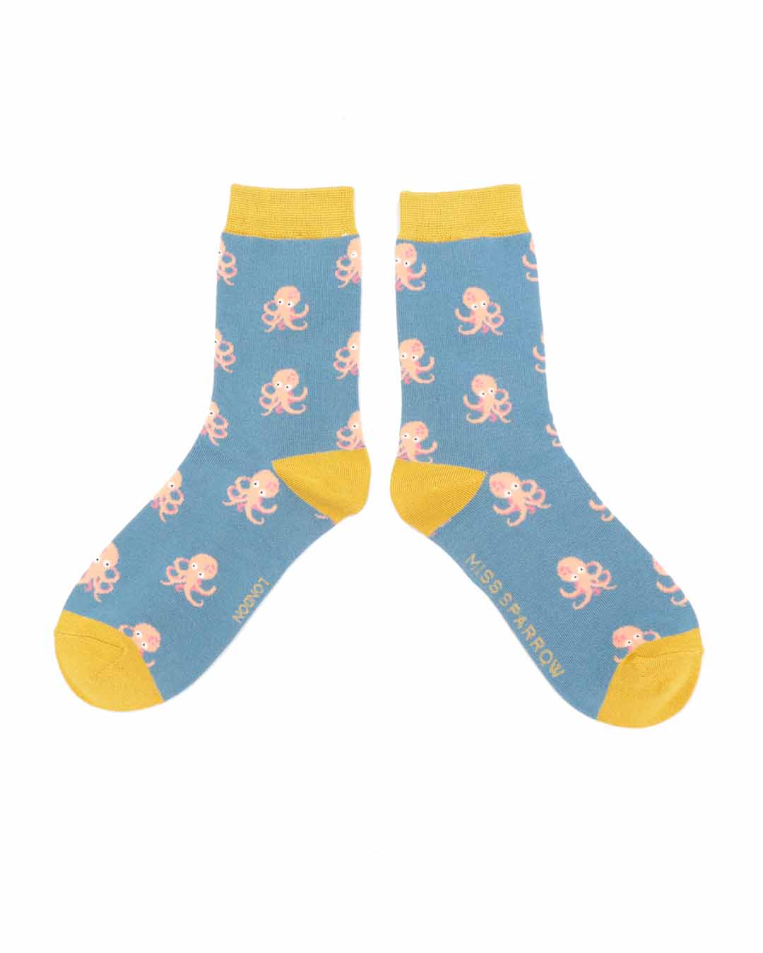 Little Octopus Women's Socks Denim | Miss Sparrow