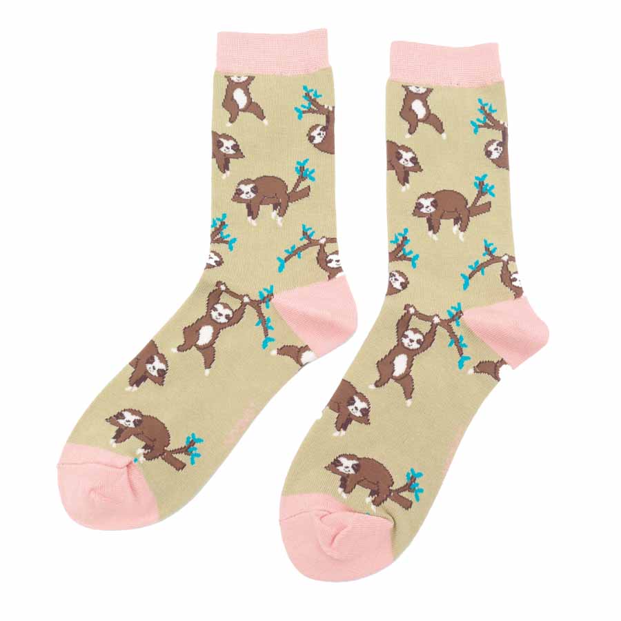 Sloths (Various Colours) | Women's Socks | Miss Sparrow