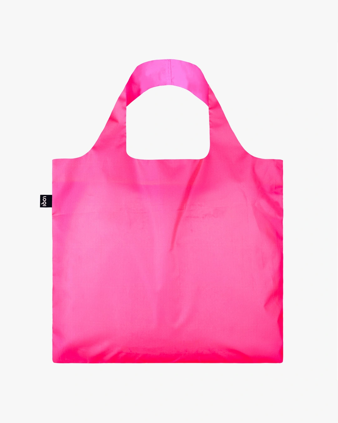 LOQI | Neon Pink Recycled Bag | Shopping Tote Bag