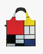 LOQI | Composition by Mondrian Recycled Bag | Shopping Tote Bag