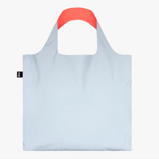 An animation of A Neon Dark Orange Reflective Bag from LOQI