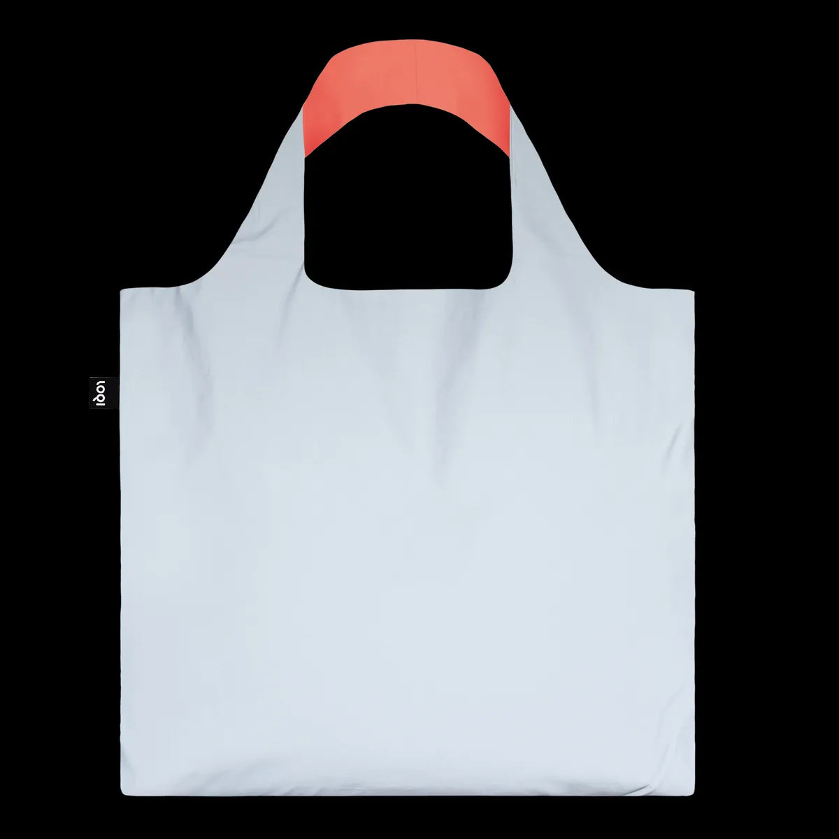 LOQI | Neon Dark Orange REFLECTIVE Bag | Shopping Tote Bag