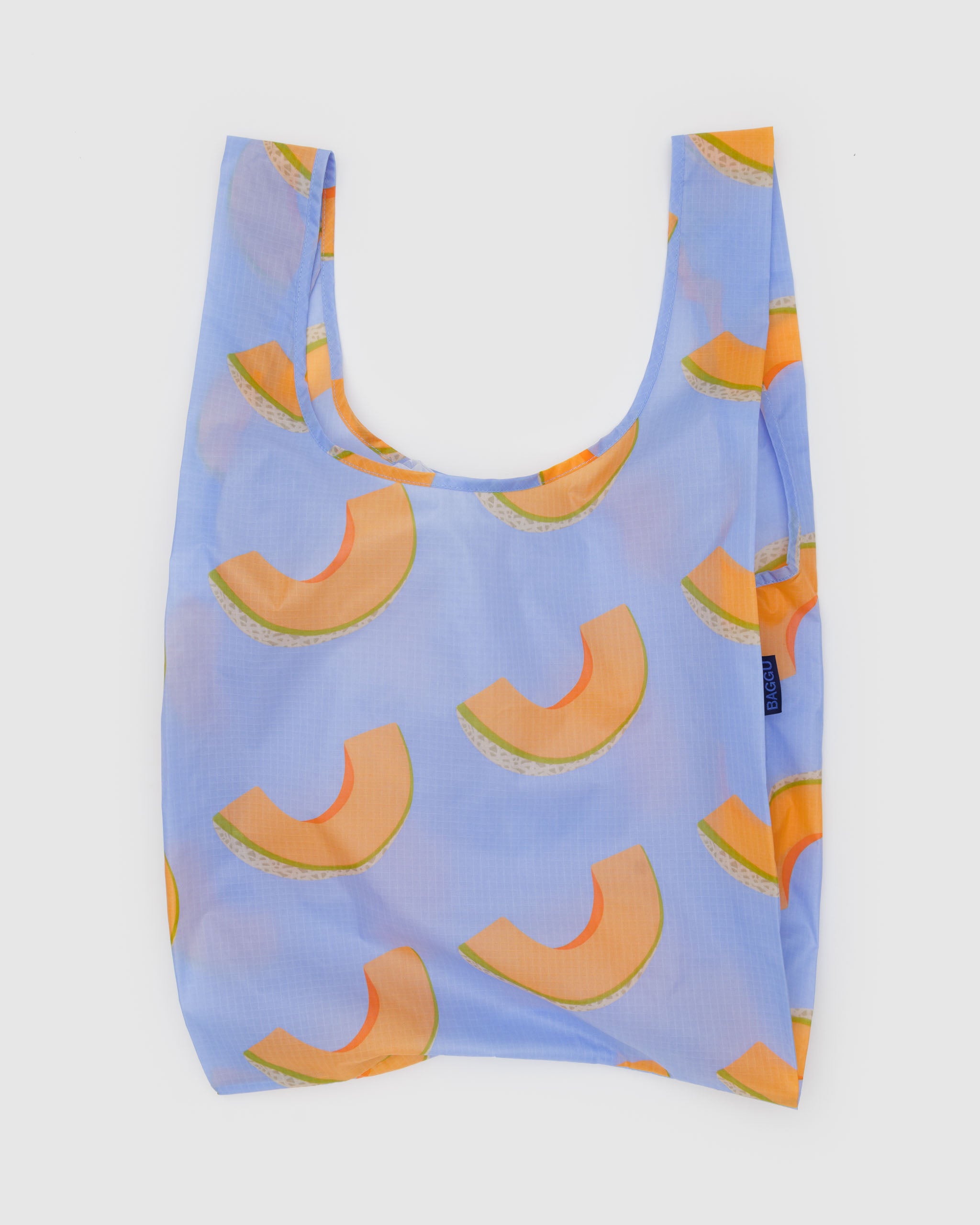 Cantaloupe Blue Standard Baggu | BAGGU | Shopping Tote Bag