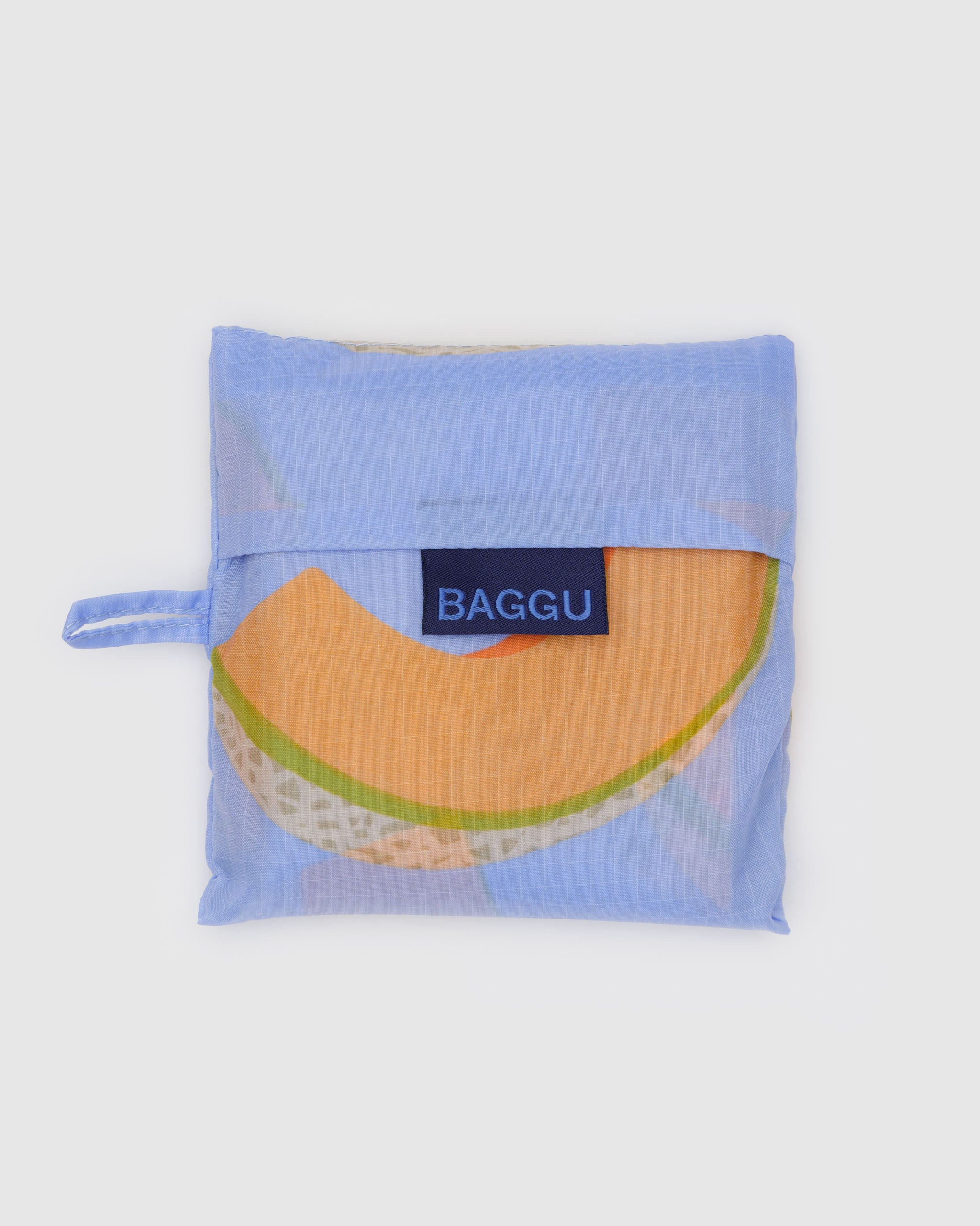 Cantaloupe Blue Standard Baggu | BAGGU | Shopping Tote Bag