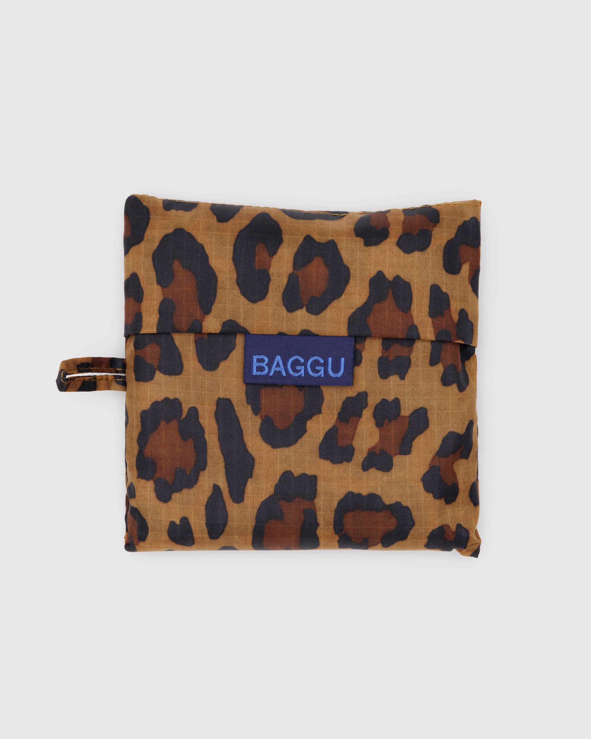 Leopard Print Standard Baggu | BAGGU | Shopping Tote Bag