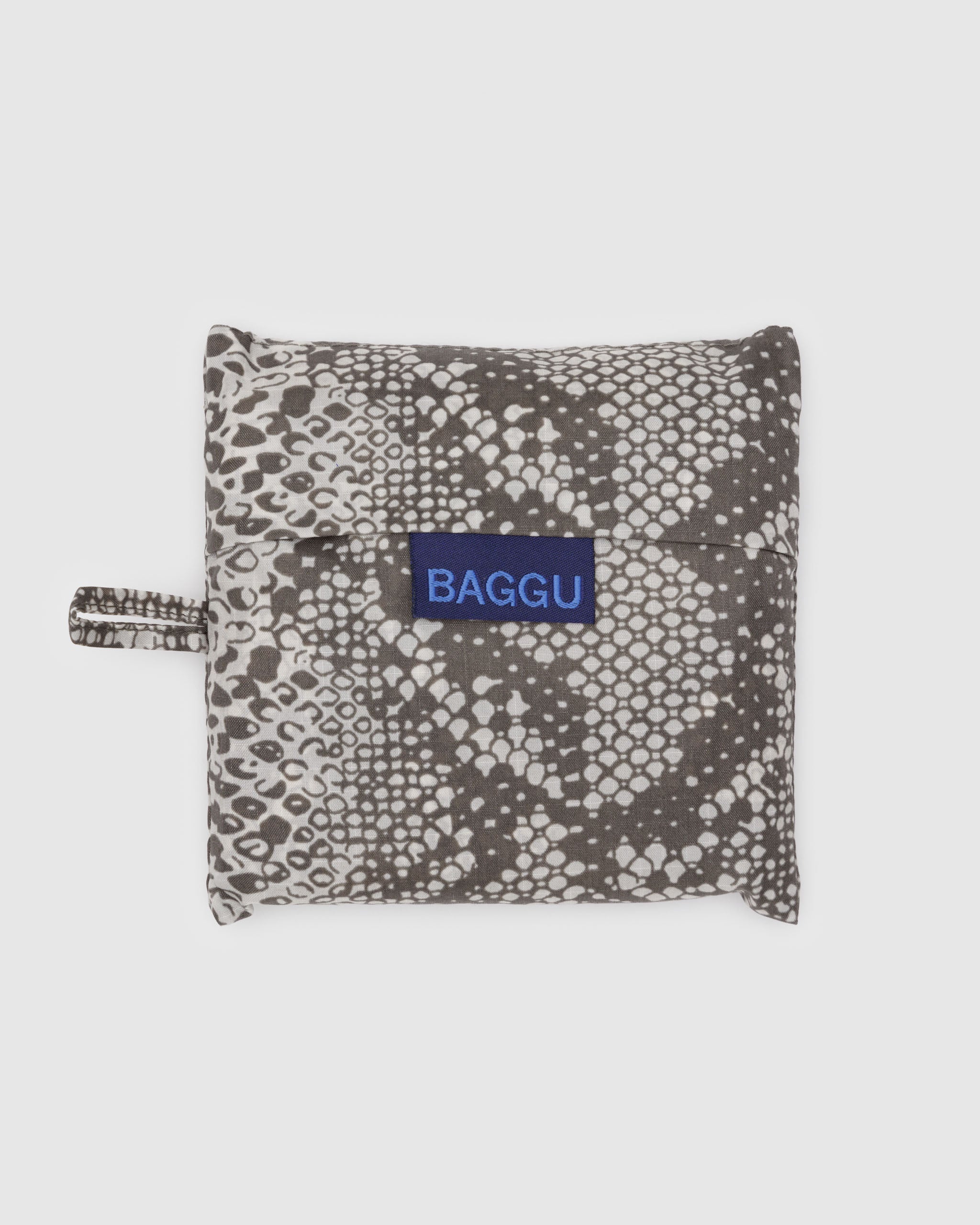 Snakeskin Standard Baggu | BAGGU | Shopping Tote Bag