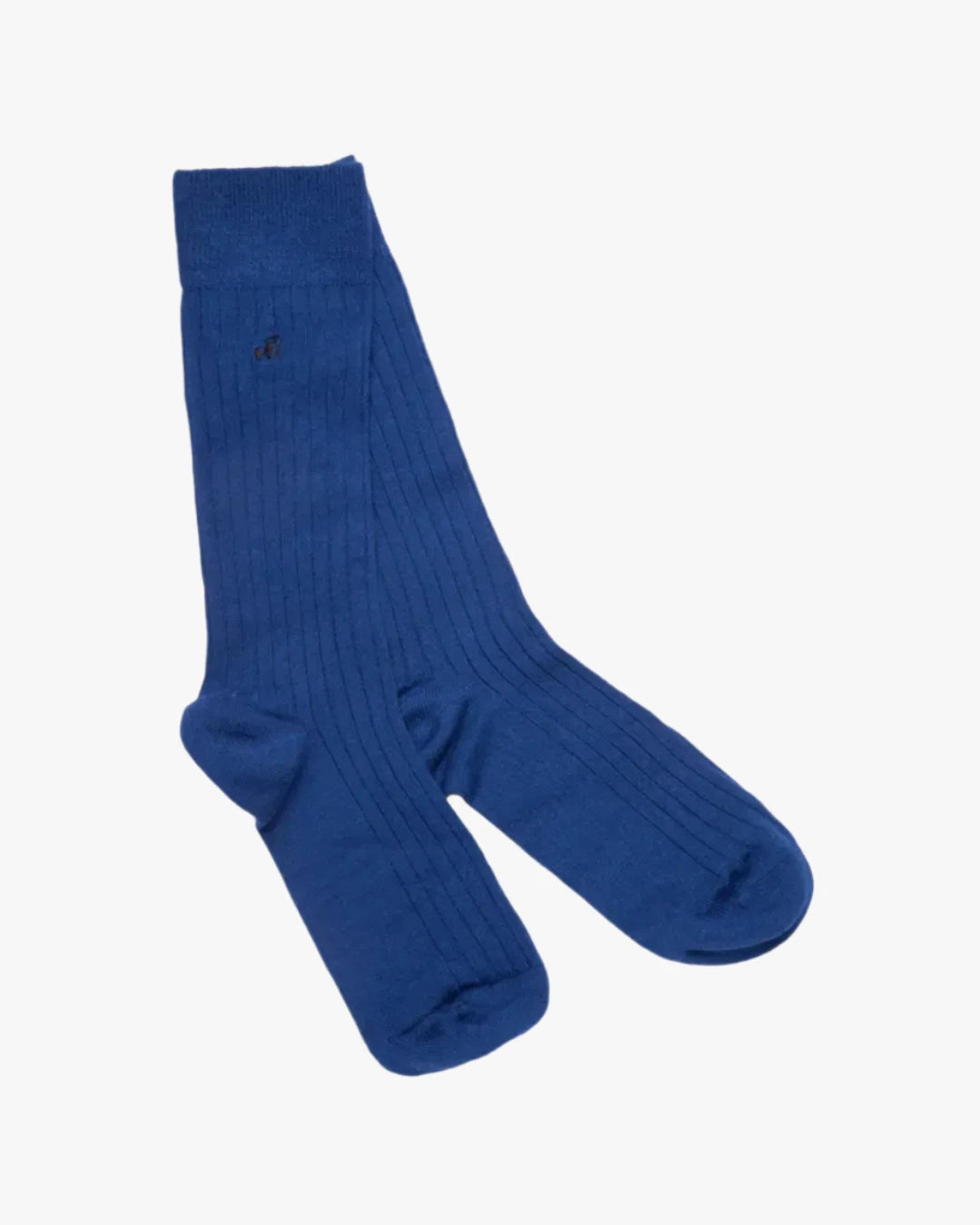 Swole Panda | Men's Royal Blue Bamboo Socks