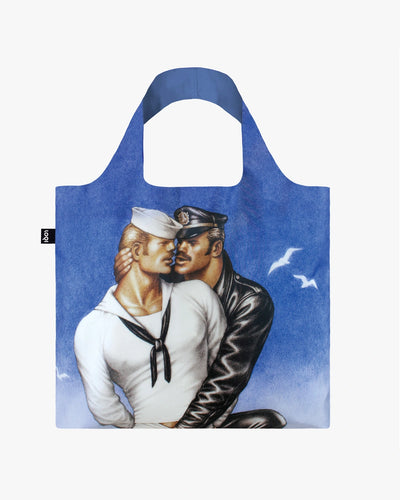 LOQI | Bon Voyage by TOM OF FINLAND Recycled Bag | Shopping Tote Bag