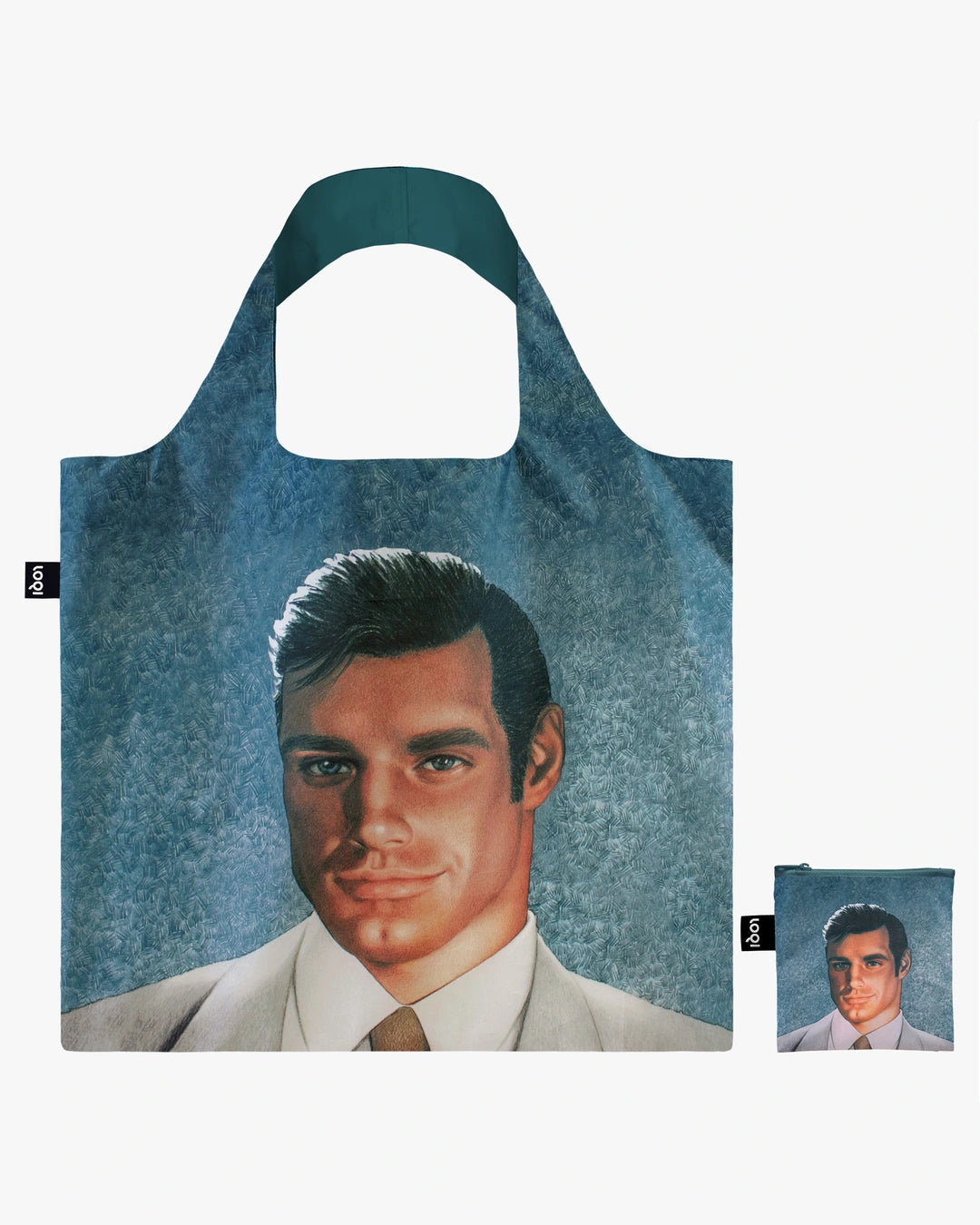 LOQI | Day & Night by TOM OF FINLAND Recycled Bag | Shopping Tote Bag