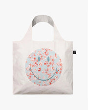 LOQI | Blossom Bag by SMILEY Tyvek Bag | Shopping Tote Bag