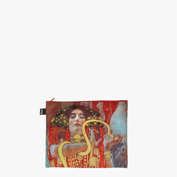 The Kiss, Hygieia, The Knight by Gustav Klimt | Recycled Zip Pockets | LOQI