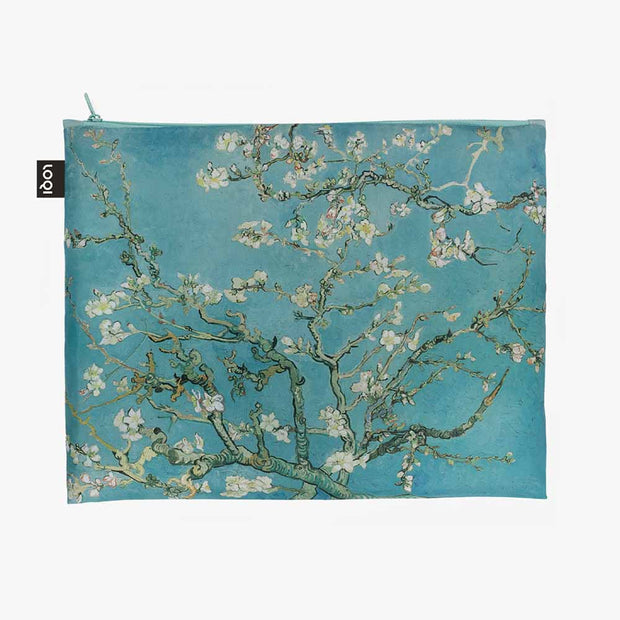 Sunflowers, Self Portrait, Almond Blossom by Van Gogh | Recycled Zip Pockets | LOQI