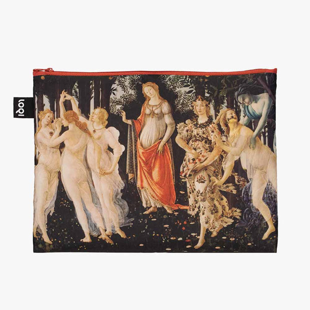 Venus and Primavera by Sandro Botticelli | Recycled Zip Pockets | LOQI
