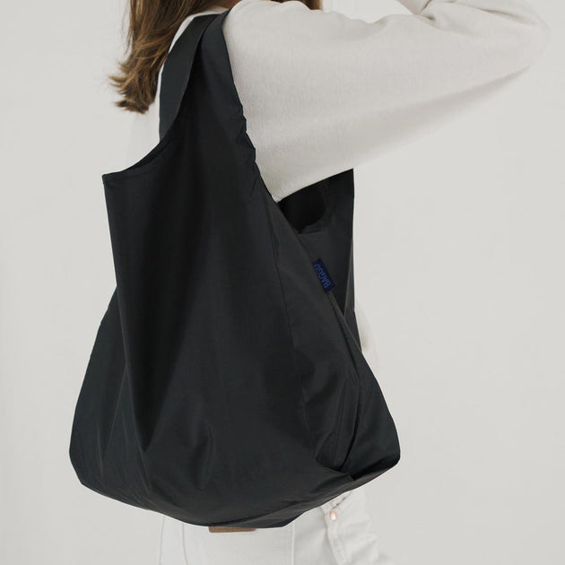 Black | Standard Baggu Reusable Bag | Keep + Kind